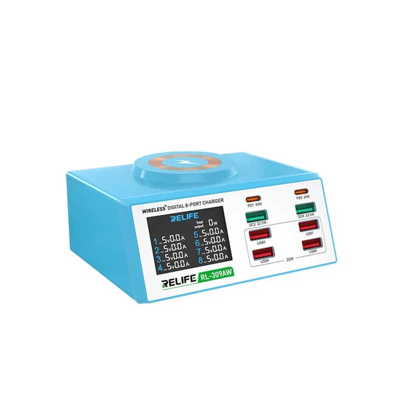 مولتی شارژر وایرلس دار ریلایف RELIFE RL-309AW