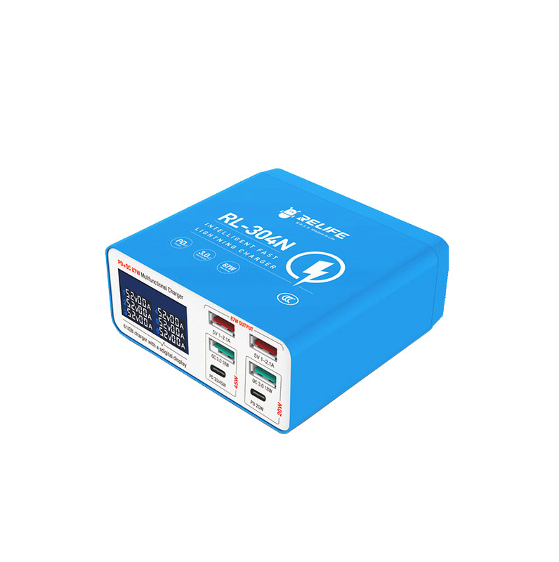 مولتی شارژر فست ریلایف RELIFE RL-304N