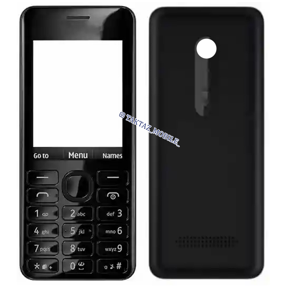 قاب پشت و رو نوکیا Nokia 206 Dual Sim