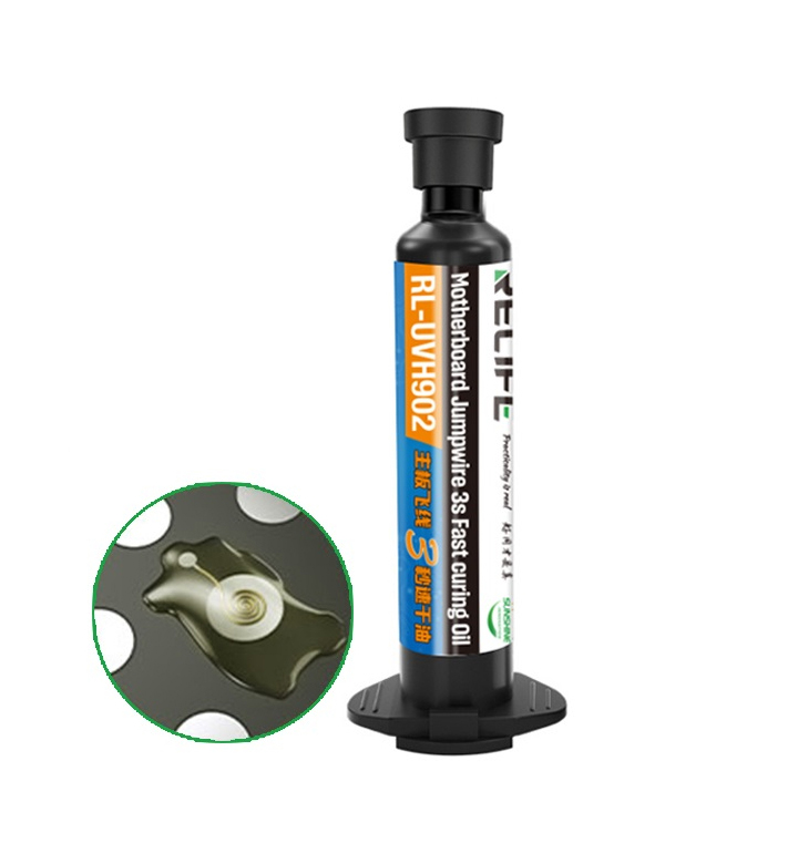 چسب یووی 3 ثانیه مشکی رنگ ریلایف RELIFE RL-UVH902B