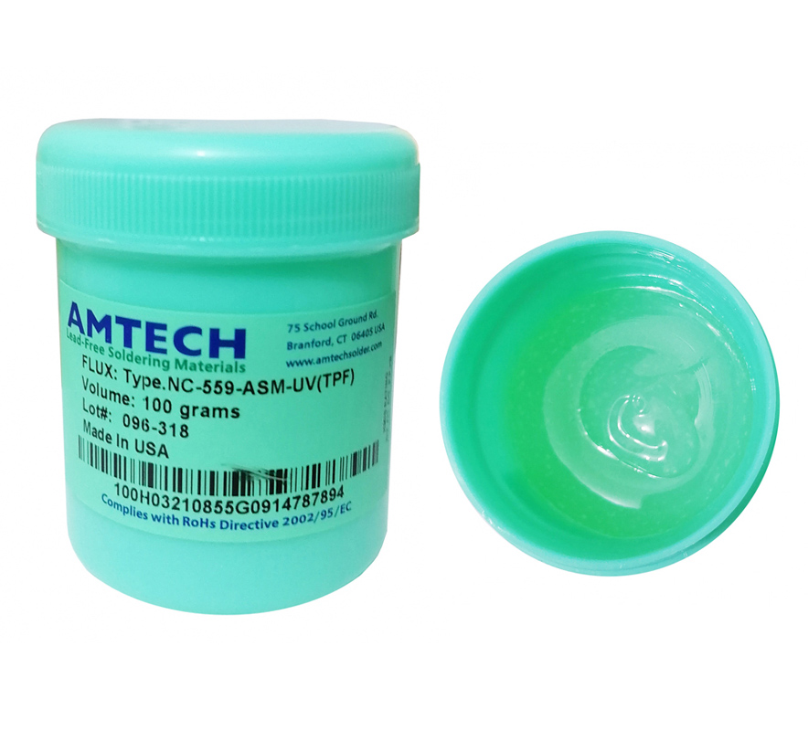 خمیر فلکس 100 گرمی شفاف اورجینال امتک AMTECH NC-559-ASM-UV TPF